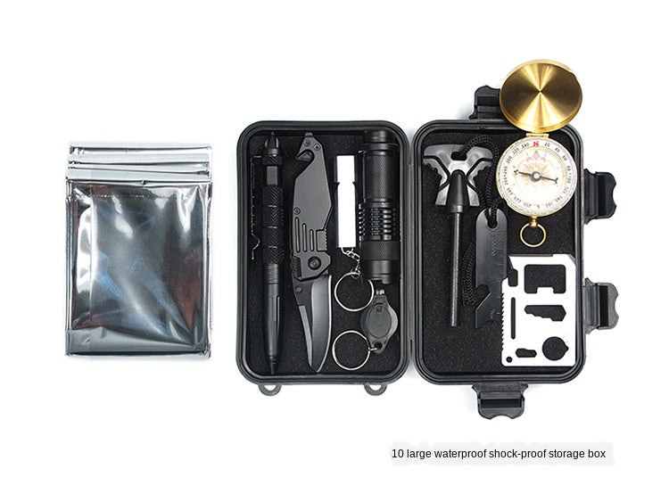 Outdoor Survival Kit Tool Set Multifunctional Outdoor