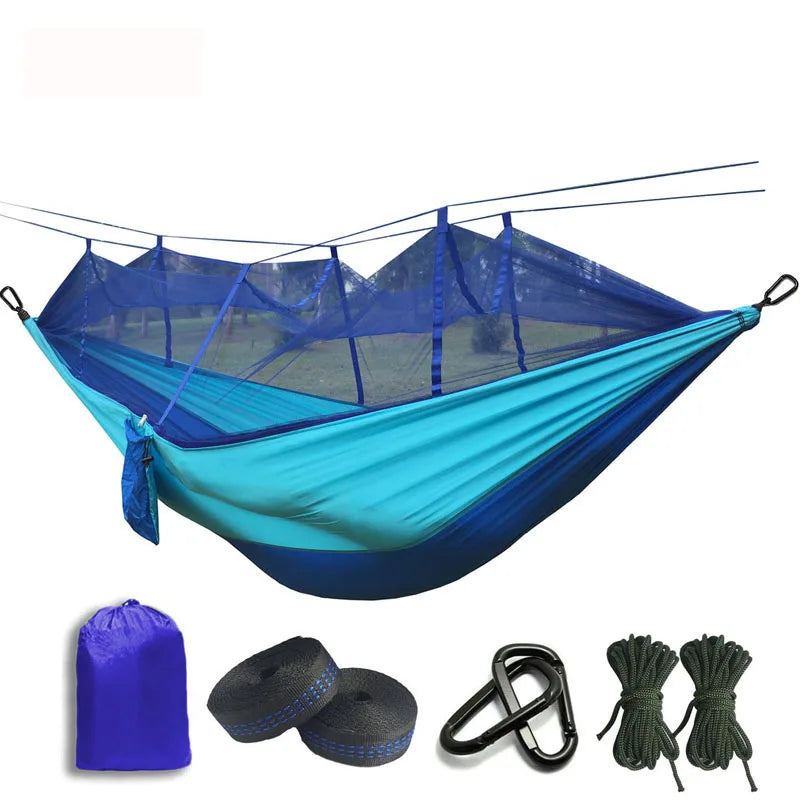 Ultralight Mosquito Net Parachute Hammock With Anti-Mosquito