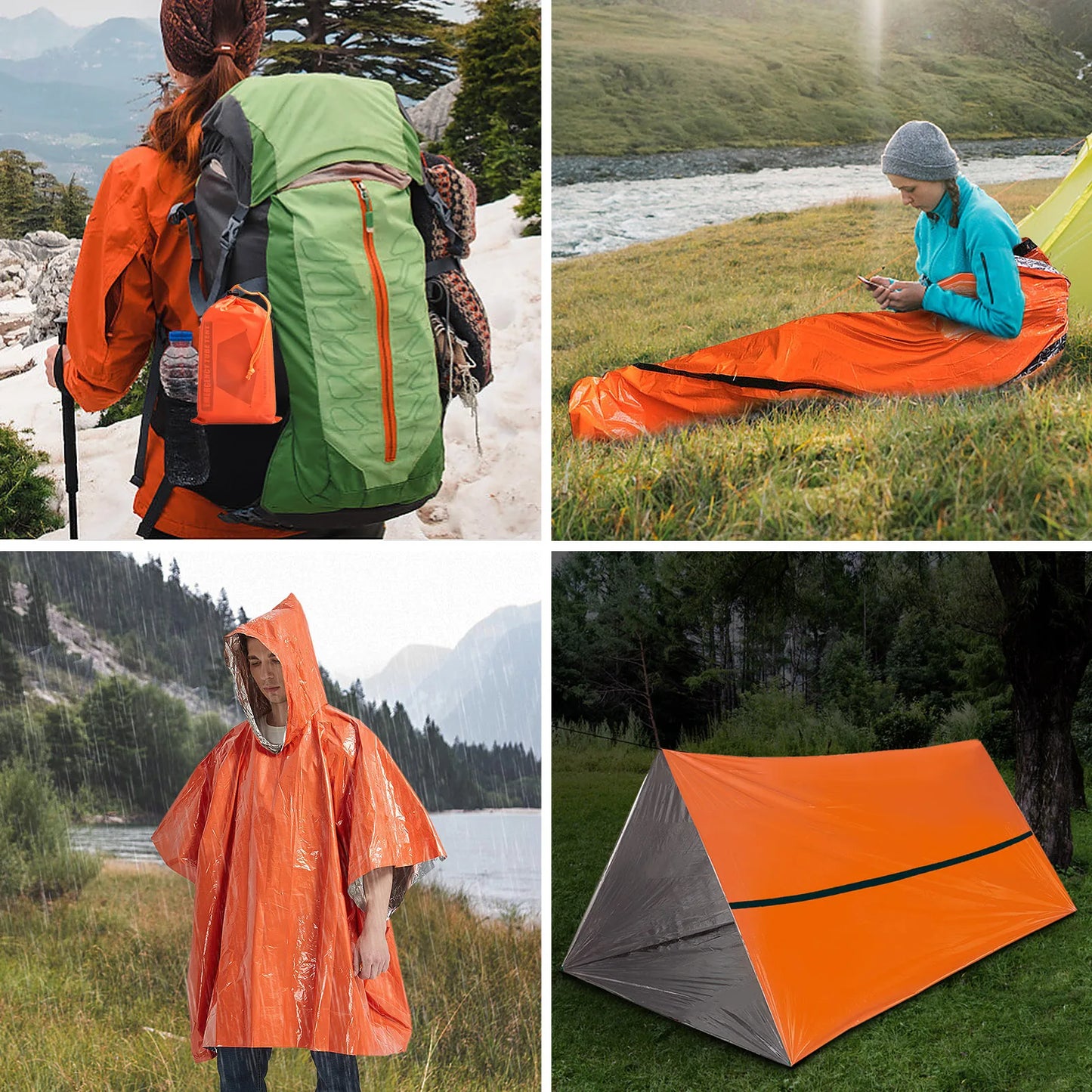 Outdoor Waterproof Emergency Survival Tent Shelter